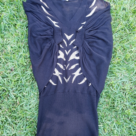 Arden B., Small, Black w/ tiger stripe sequins. - Picture 6 of 8